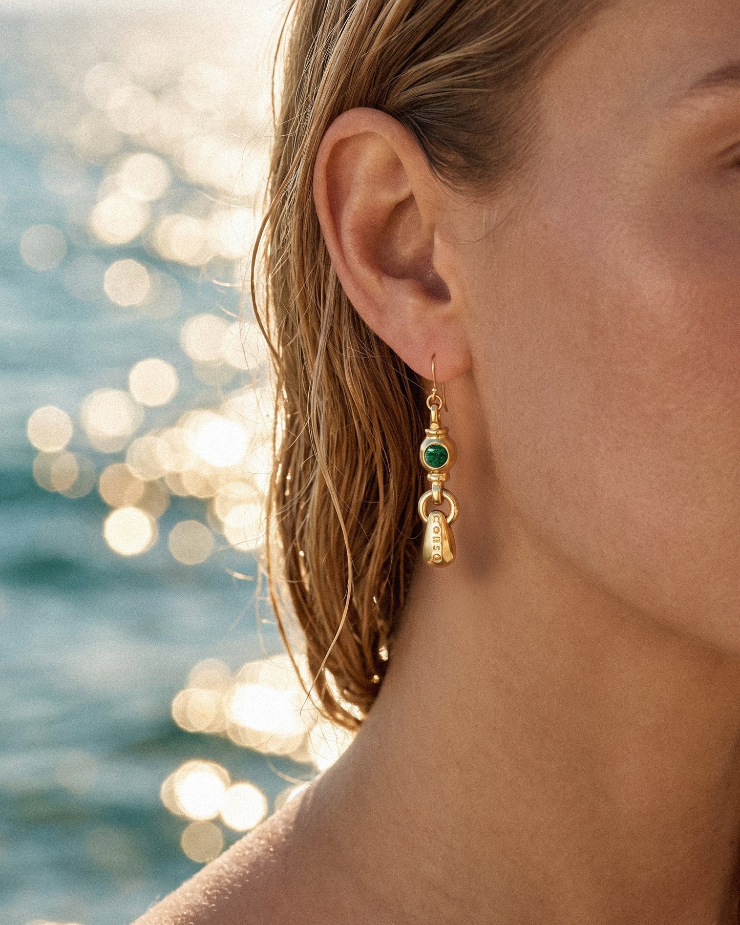 Aretes Ponza Gold