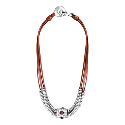 Collar Baño de Oro 22K o rodio, piedra central geométrica, Piedras pirita facetadas - Joyería y bisutería fina