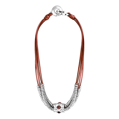 Collar Baño de Oro 22K o rodio, piedra central geométrica, Piedras pirita facetadas - Joyería y bisutería fina