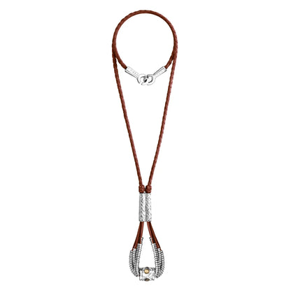 Collar Baño de Oro 22K o rodio, piedra central pirita facetadas - Joyería y bisutería fina