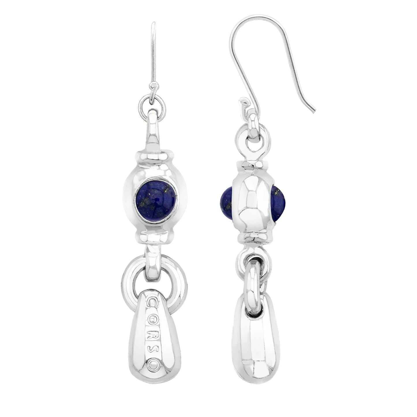 Aretes Ponza Silver