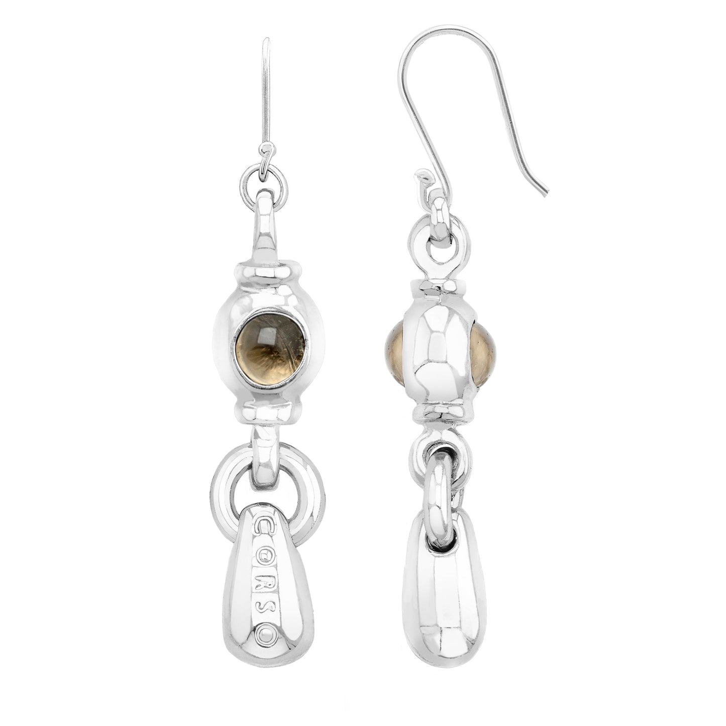 Aretes Ponza Silver