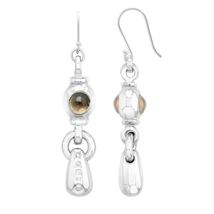 Aretes Ponza Silver