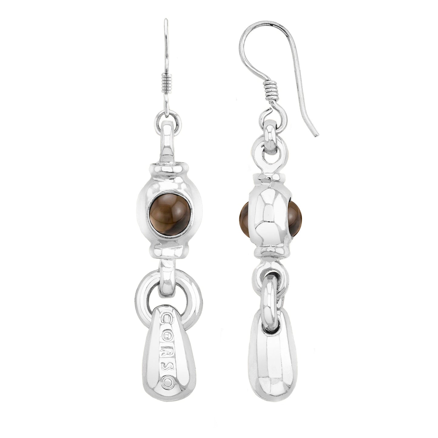 Aretes Ponza Silver