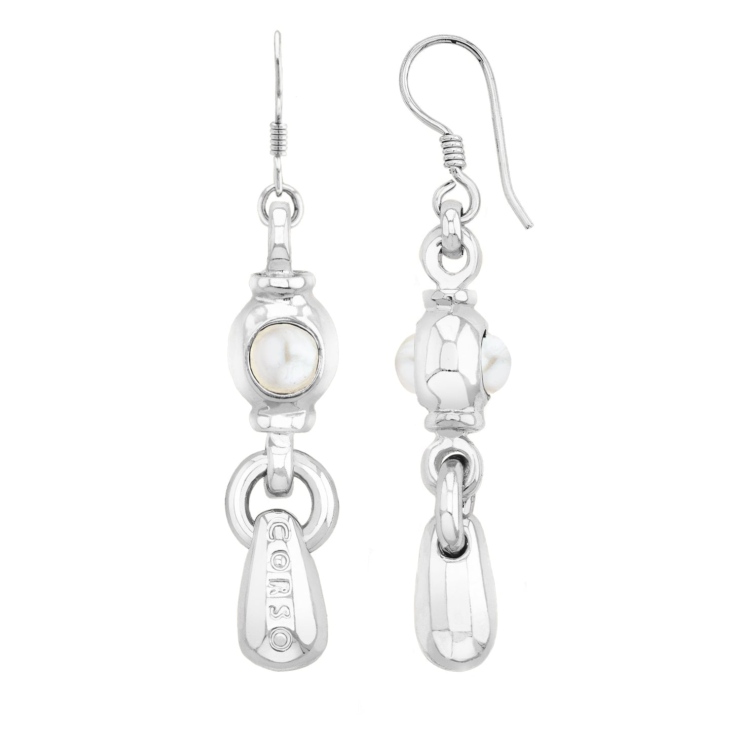 Aretes Ponza Silver