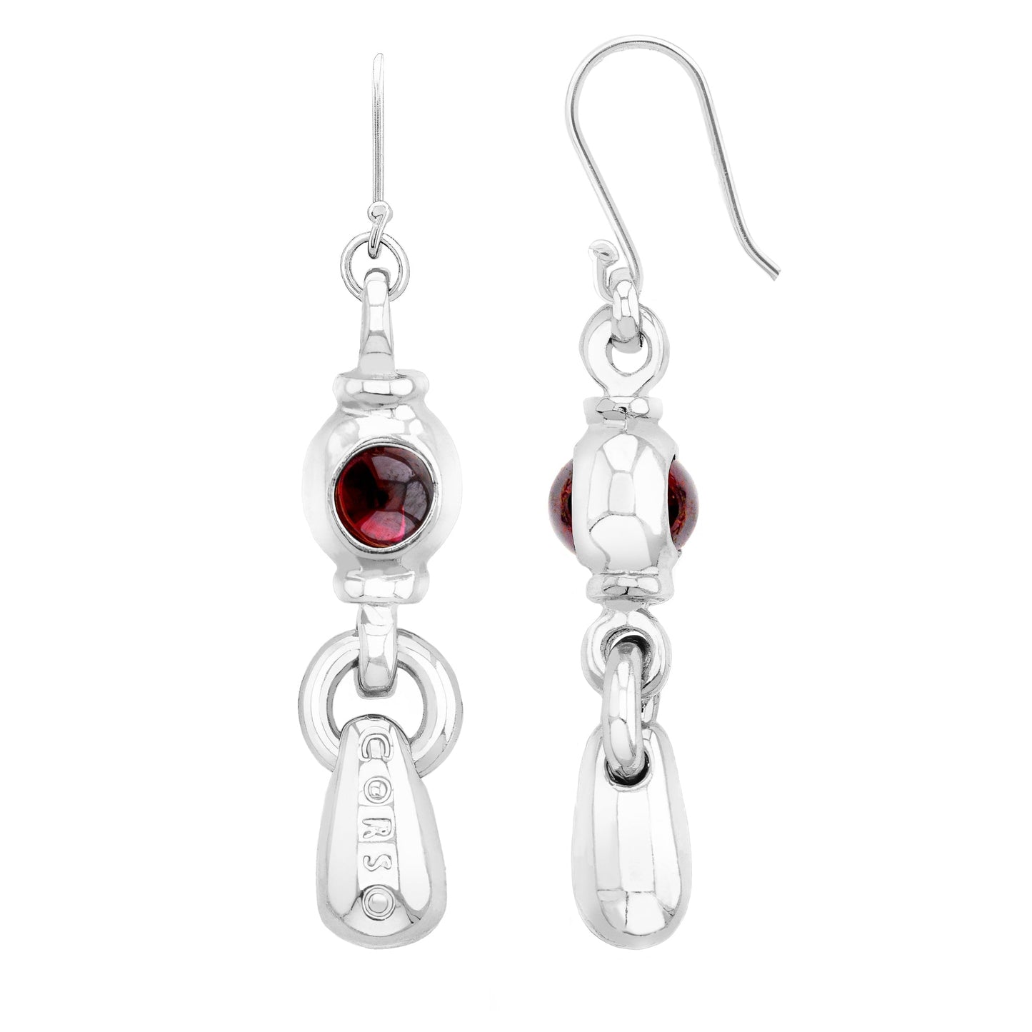 Aretes Ponza Silver