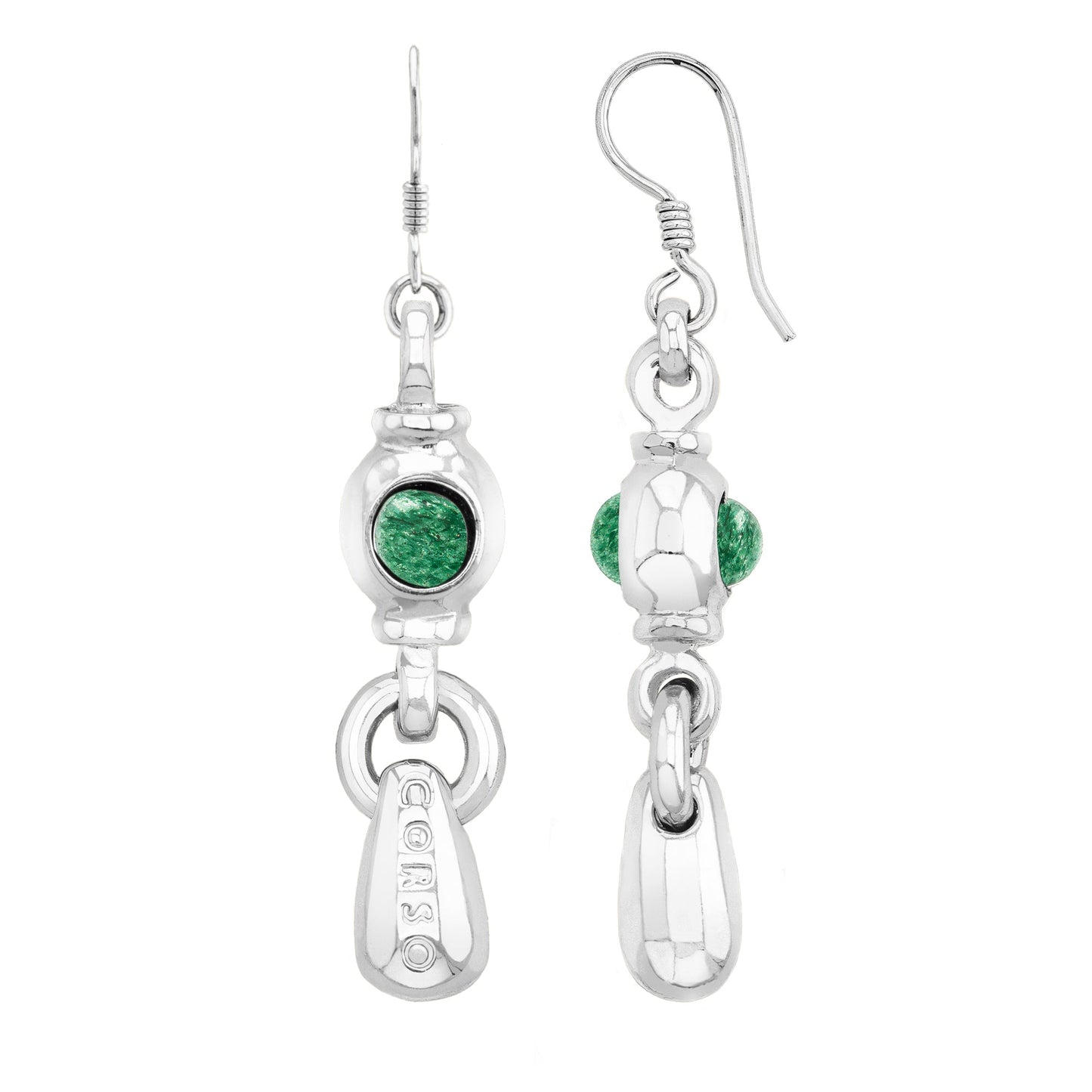 Aretes Ponza Silver
