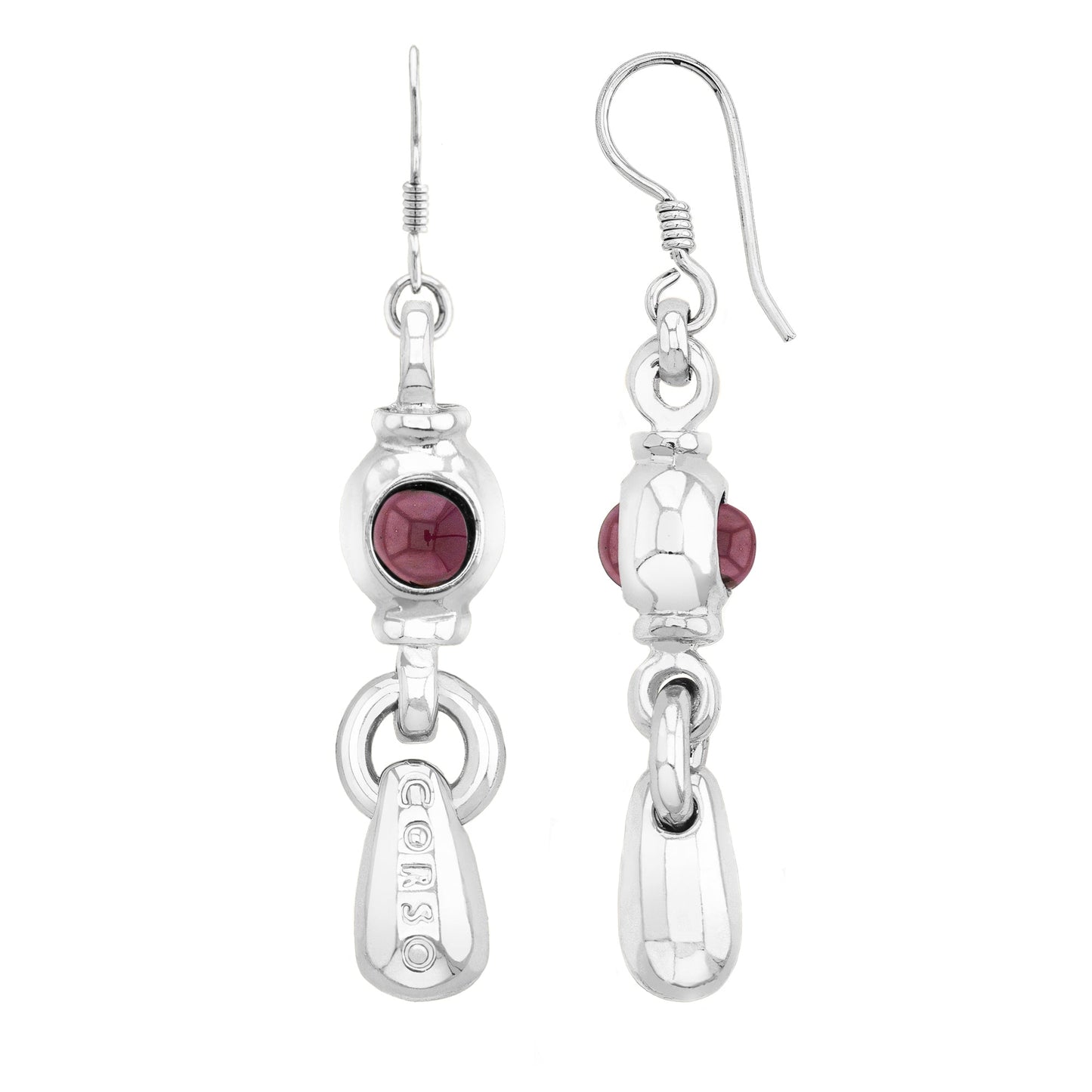 Aretes Ponza Silver