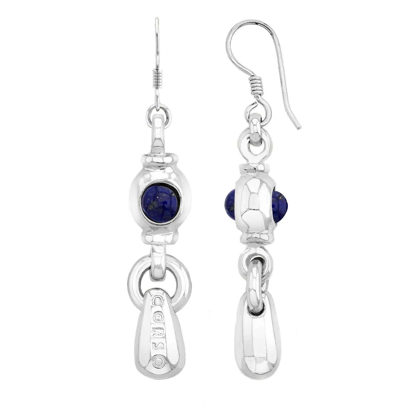 Aretes Ponza Silver
