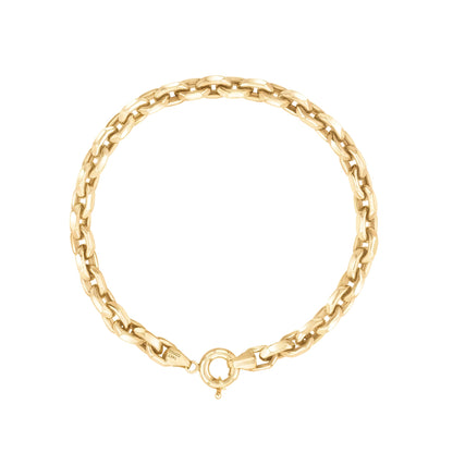 Gold Link Bracelet 14k