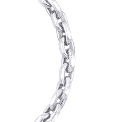White Gold Link Bracelet 14k
