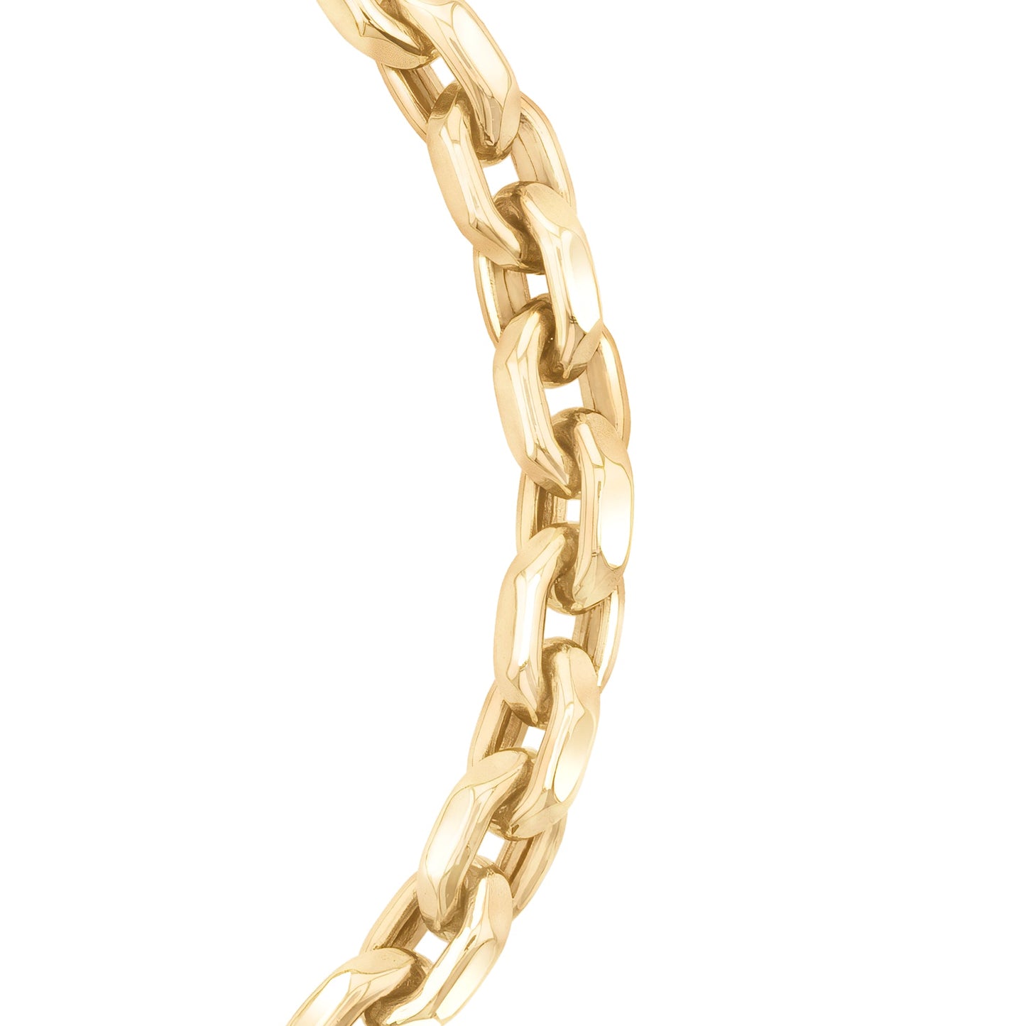 Gold Link Bracelet 14k