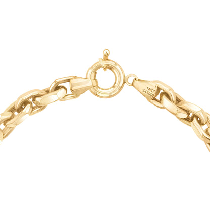 Gold Link Bracelet 14k