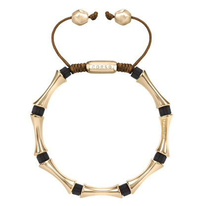 Bamboo Obsidiana Stone Gold