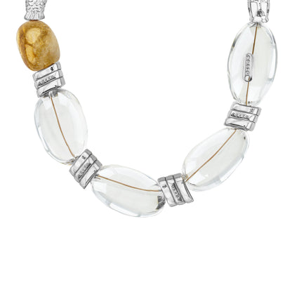 Biwa Silver Choker