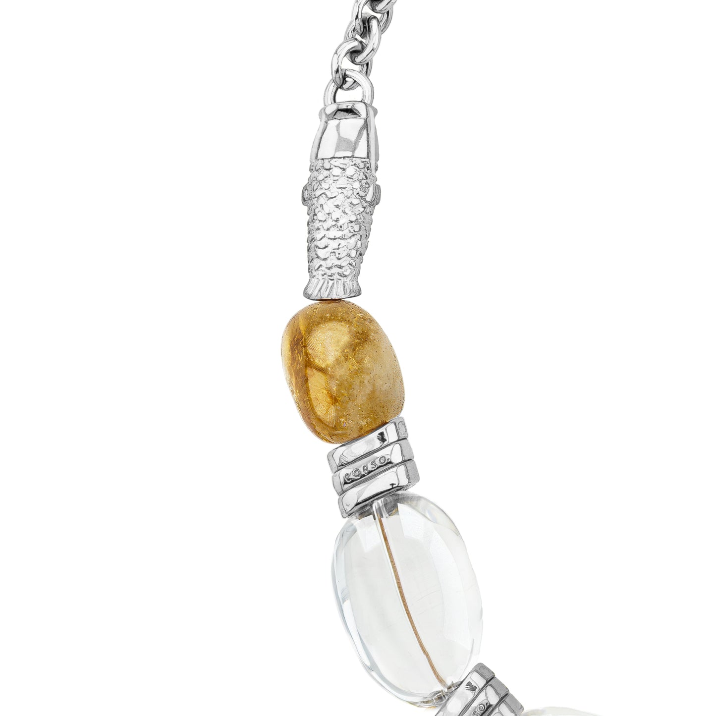 Biwa Silver Choker