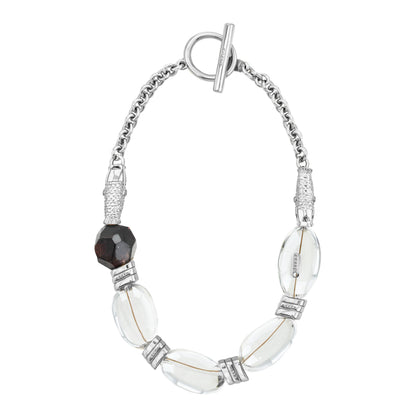 Biwa Silver Choker
