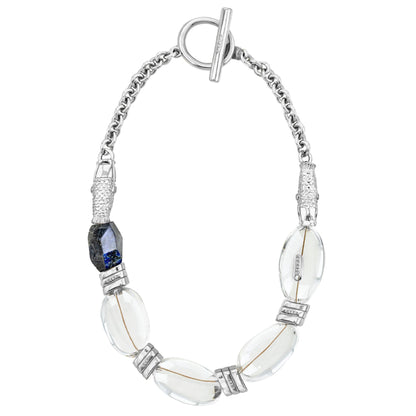 Biwa Silver Choker