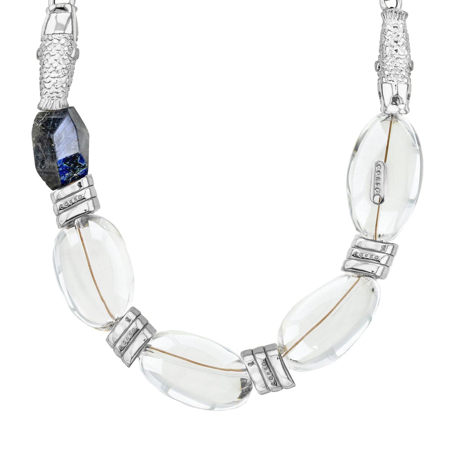 Biwa Silver Choker