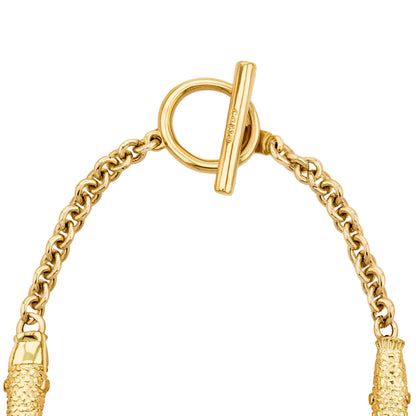 Biwa Gold Choker
