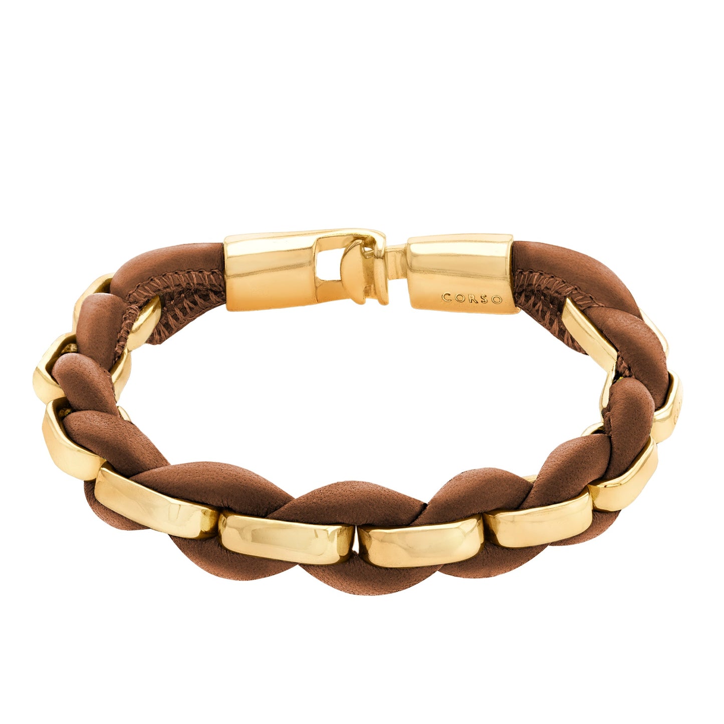 Catena Brandy Gold Bracelet