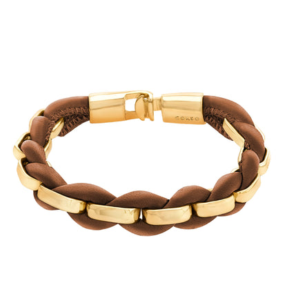 Catena Brandy Gold Bracelet