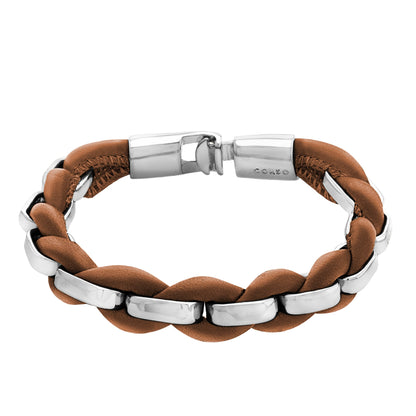 Catena Brandy Silver Bracelet