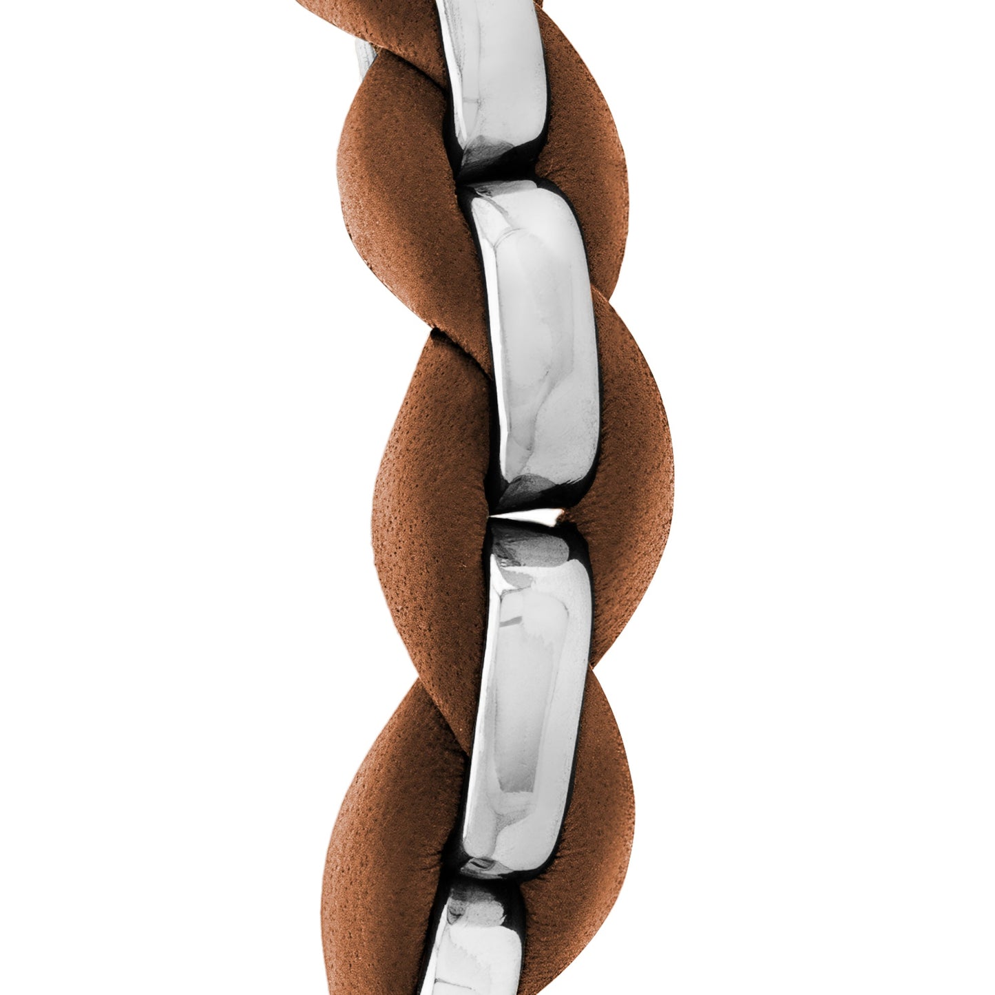 Catena Brandy Silver Bracelet