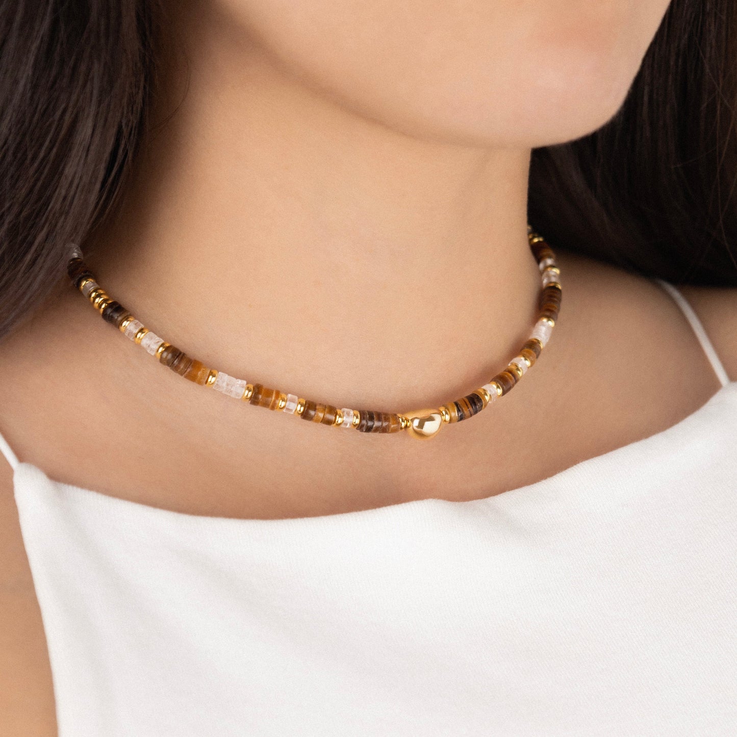 Lio Verde Gold Choker