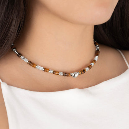 Lio Silver Choker