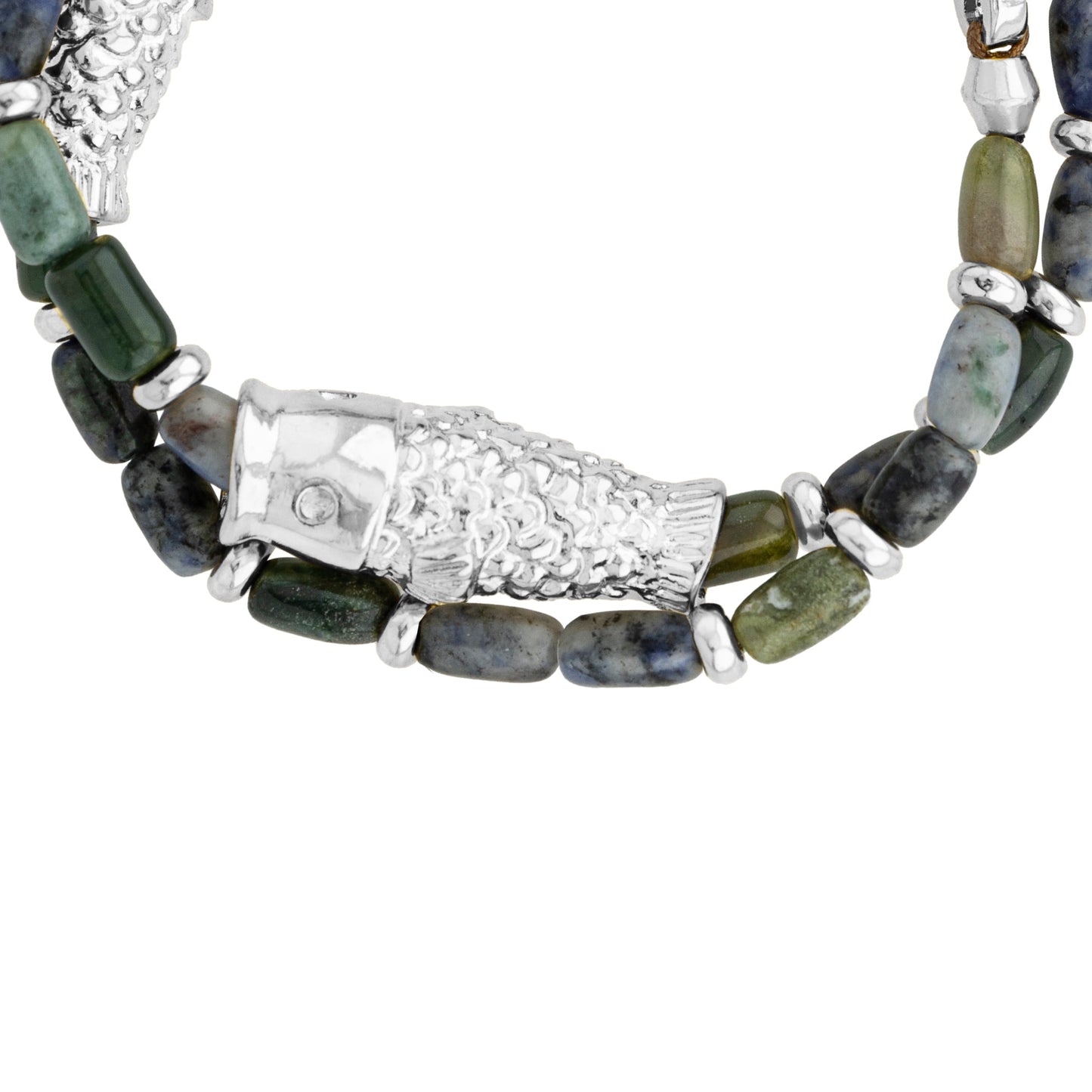 Mar de Suo Lapislázuli Silver Bracelet