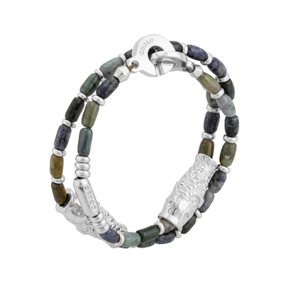 Mar de Suo Lapislázuli Silver Bracelet