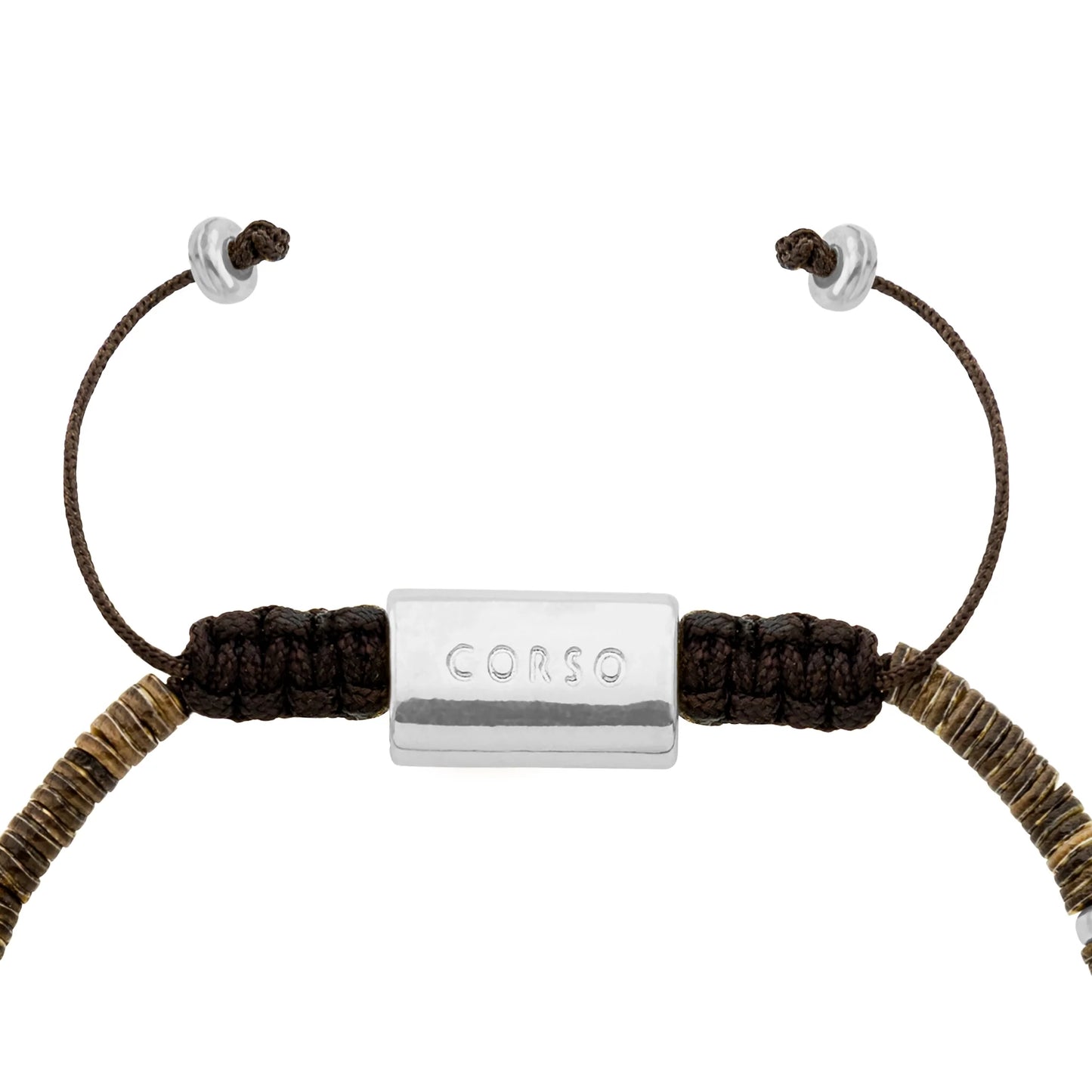 Pulsera baño de Rodio, Conchas filipinas - Joyería y bisutería fina