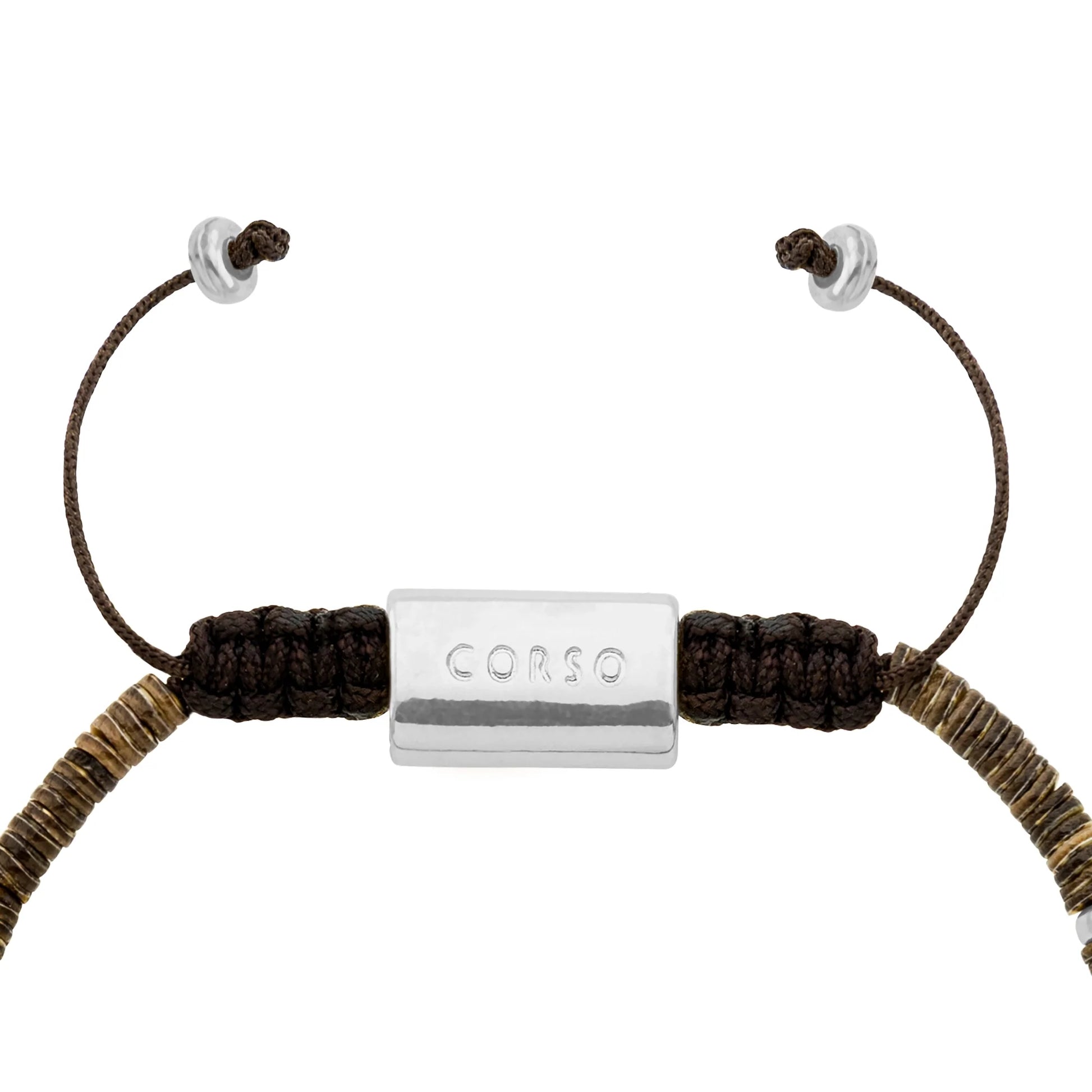 Pulsera baño de Rodio, Conchas filipinas - Joyería y bisutería fina
