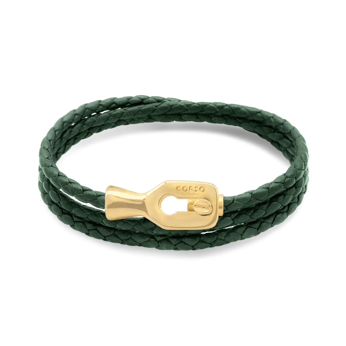 Pulsera baño de Oro 22K, Piel de borrego - Joyería y bisutería fina