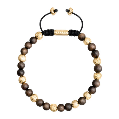 Stack Faceted Gold