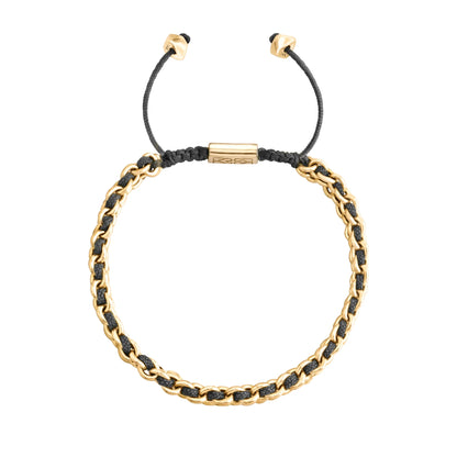 Pulsera Milán Oro 14k Hilo de seda trenzada - Joyería y bisutería fina