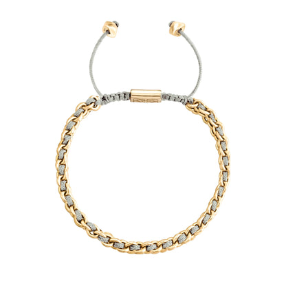 Pulsera Milán Oro 14k Hilo de seda trenzada - Joyería y bisutería fina