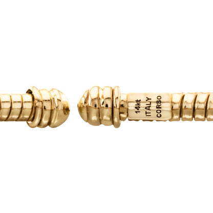 Pulsera Parini Oro 14K, oro blanco, oro rosa trenzada italiana arezzo - Joyería y bisutería fina