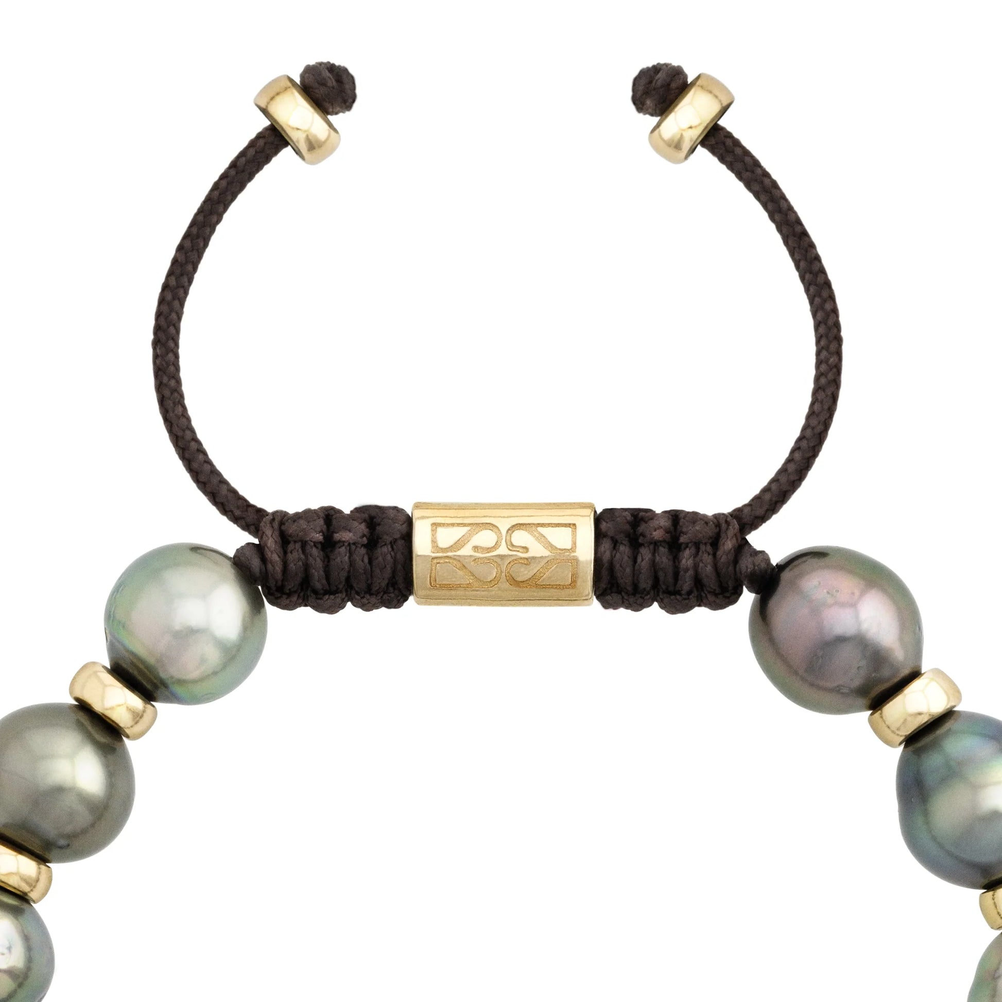 Pulsera Perlas Tahití Oro 14k perlas negras - Joyería y bisutería fina