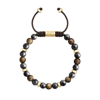 Nepal Obsidiana 14k Gold
