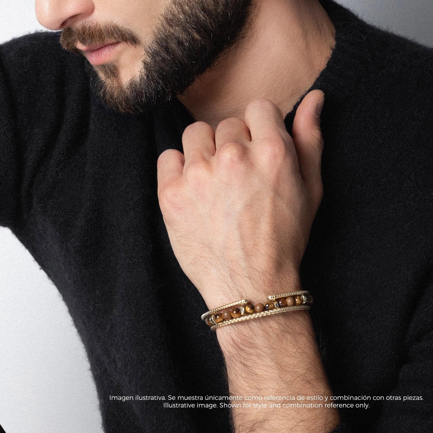 Pulsera Andria Oro 14k tejida italiana arezzo - Joyería y bisutería fina
