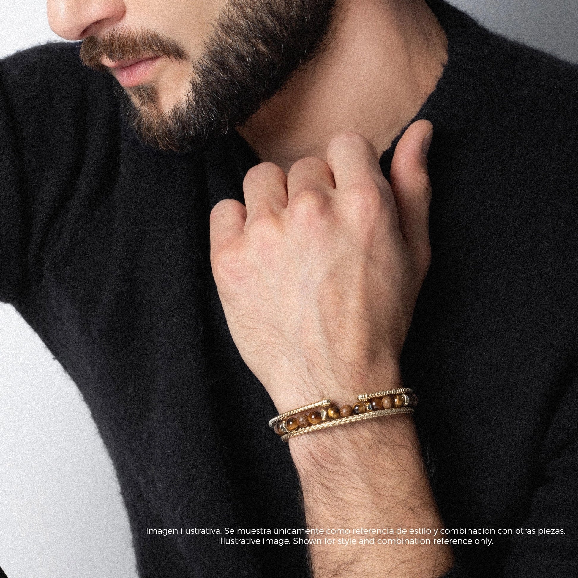 Pulsera Andria Oro 14k tejida italiana arezzo - Joyería y bisutería fina
