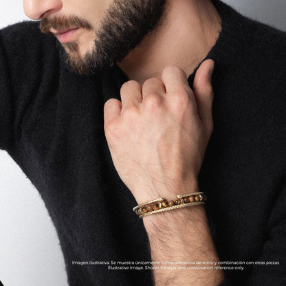 Pulsera Andria Oro 14k tejida italiana arezzo - Joyería y bisutería fina
