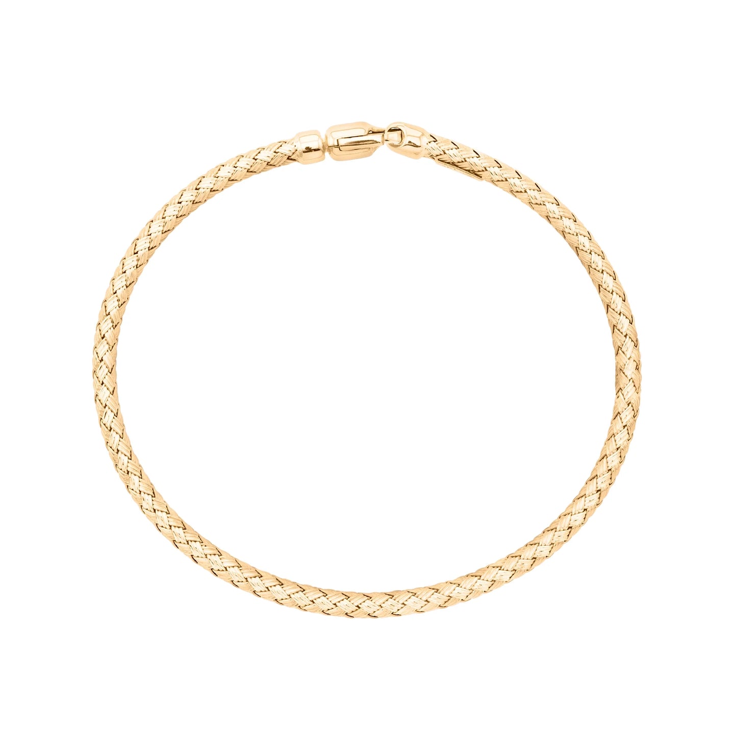 Pulsera Andria Oro 14k tejida italiana arezzo - Joyería y bisutería fina
