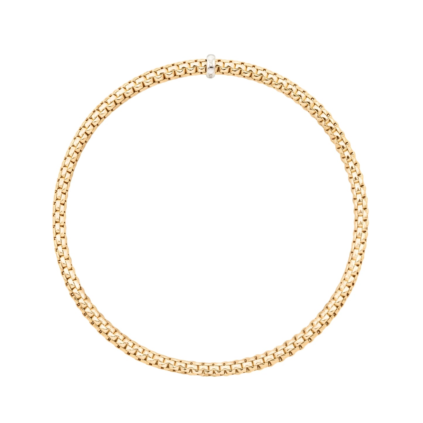Pulsera Faenza Oro 14k tejida italiana arezzo - Joyería y bisutería fina