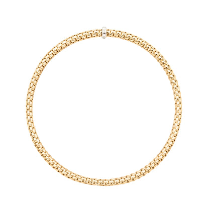 Pulsera Faenza Oro 14k tejida italiana arezzo - Joyería y bisutería fina