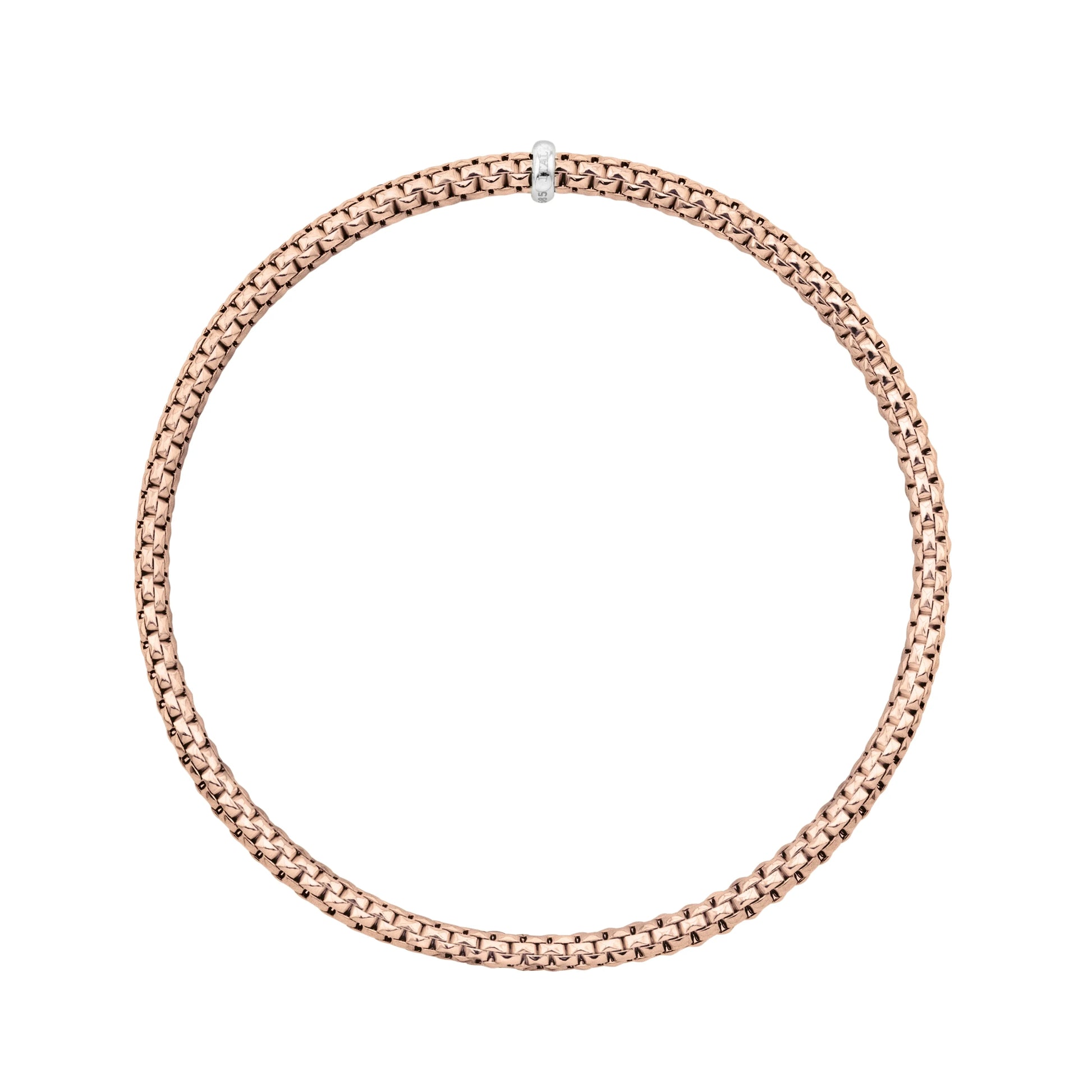 Pulsera Faenza Oro 14k tejida italiana arezzo - Joyería y bisutería fina