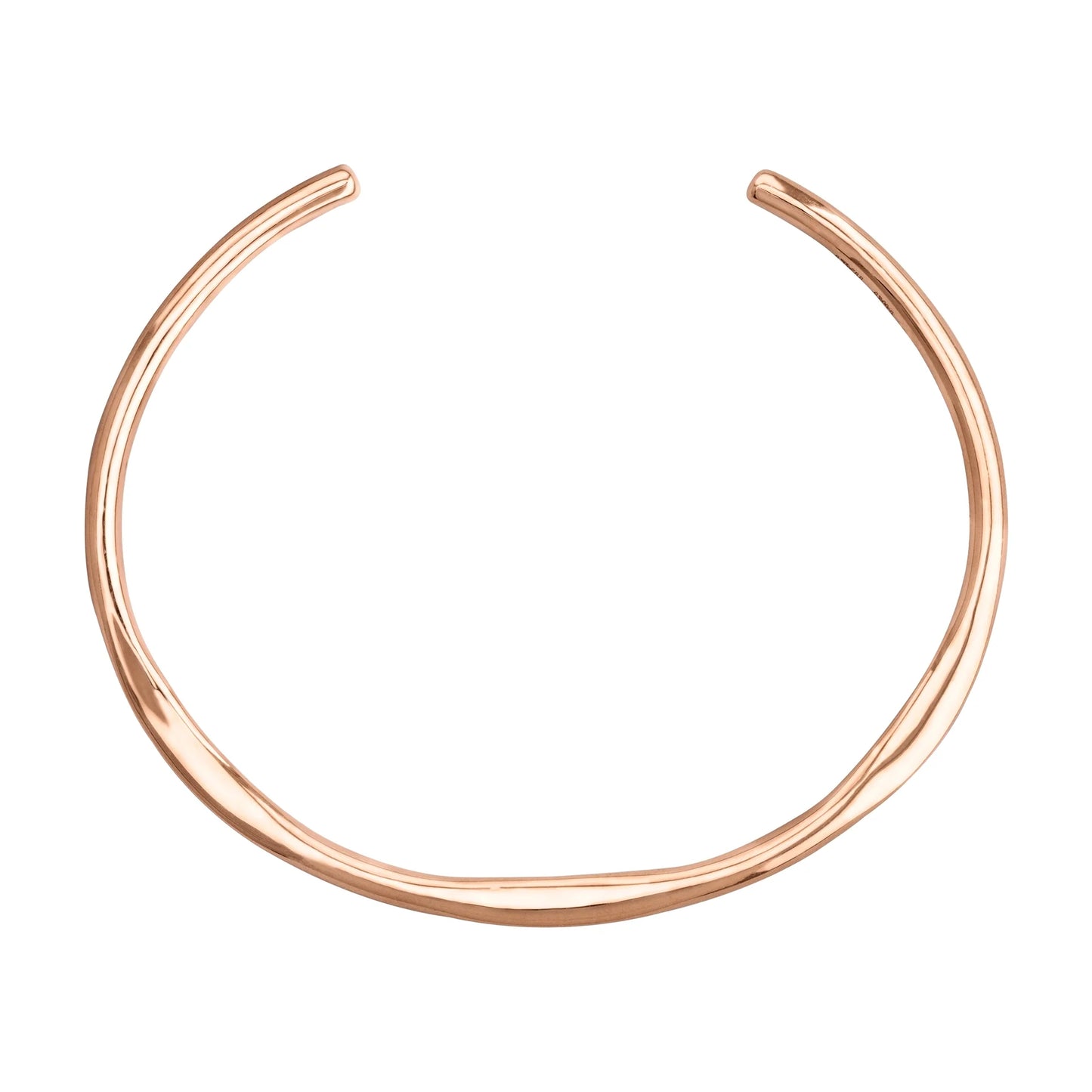 Pulsera Abierta Moon Cuff Oro 14k oro blanco, oro rosa - Joyería y bisutería fina