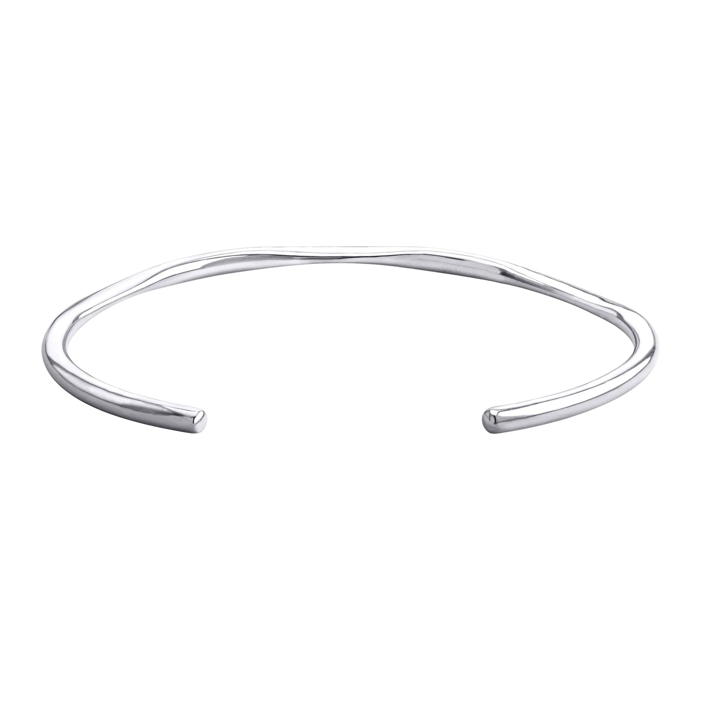 Pulsera Abierta Moon Cuff Oro 14k oro blanco, oro rosa - Joyería y bisutería fina